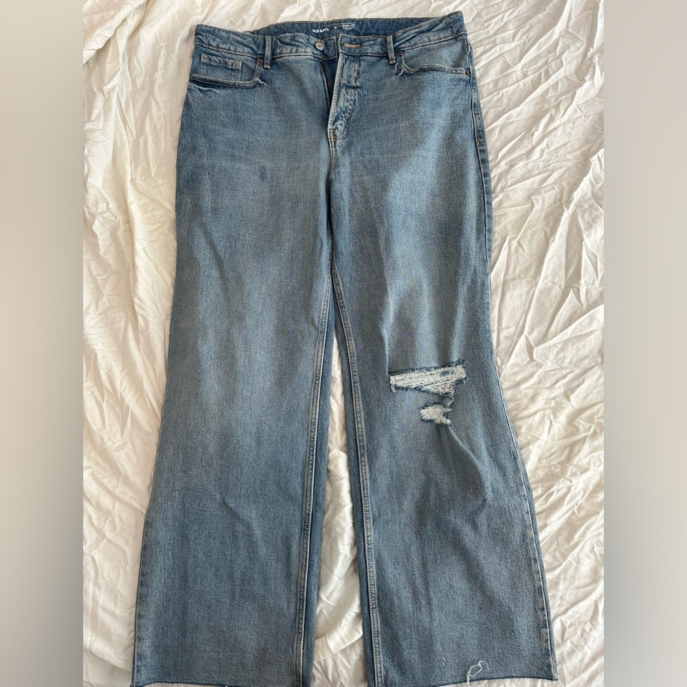 Old Navy High-Rise Wide Leg Denim